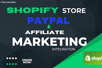 optimize your shopify store for sales with paypal and affiliate marketing