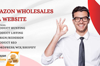 create a wordpress ecommerce website amazon fba wholesale approval website