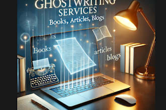 be your book writer and ghostwriter for ebook ghostwriting