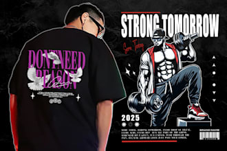 custom streetwear t shirt or hoodie design services