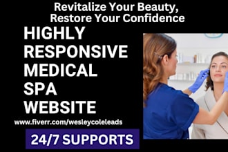 design medical spa website med spa website medspa cosmetics botox beauty website