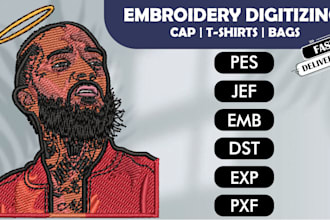 do any real photo to embroidery format