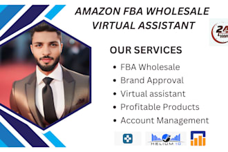 be your expert amazon fba wholesale virtual assistant