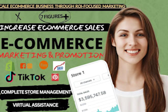 manage your ecommerce store marketing shopify dropshipping tiktok shop