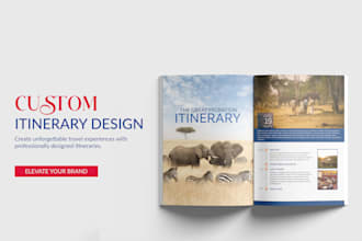 create visually stunning travel itineraries for you