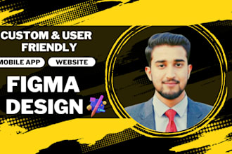 do mobile app design, dashboard ui ux, website design figma ui ux