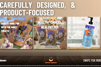 design an eye catching promotional poster for your brand