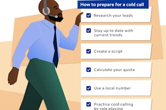 do the cold calling