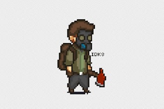 make pixel sprites for your game