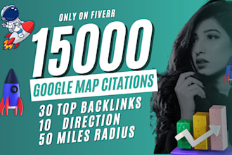 build 15000 google map citations for gmb local SEO ranking
