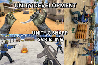 unity c sharp scripting, unity game programmer, game development for all device