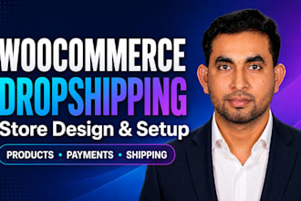 build a professional woocommerce dropshipping store