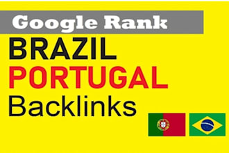 do brazil,portugal high quality trust flow seo backlinks