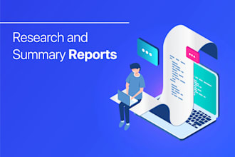 research, write, rewrite, paraphrase reports and summaries