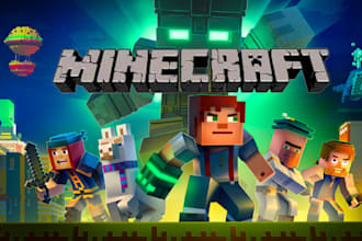 build minecraft game,custom maps, plugins, and servers,maps,mods,survive,models