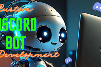 be your expert discord bot developer to build custom bots for your server