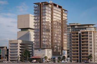 design  hospital, medical clinic, and healthcare 3d renders
