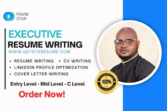 write and upgrade your resume, cv, cover letter and linkedin