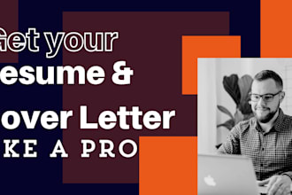 creat resume and cover letters for you