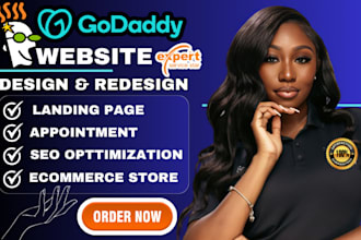 godaddy website design godaddy website redesign develop godaddy website design
