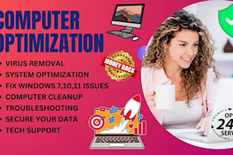 clean viruses, optimize, and maintain your PC or laptop