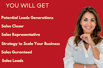 be your sales closer sales representative generate online revenue sales leads
