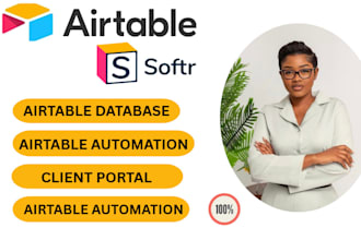 build a webapp, client portal, marketplace, job board with softr and airtable