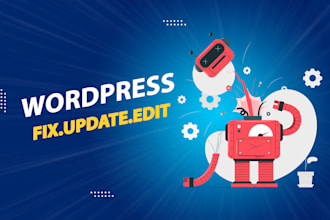 fix wordpress errors, elementor bugs and critical issues