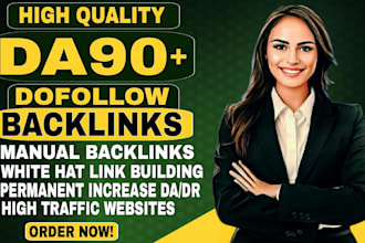do seo high authority da 90 white hat do follow backlinks