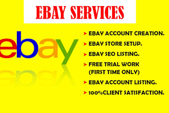 do ebay listing, ebay lister, ebay product listing