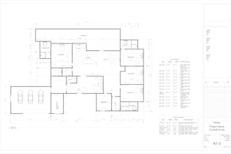 draw architectural plan in autocad and revit