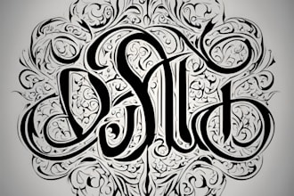 make an awesome chicano ambigram lettering for your tattoo