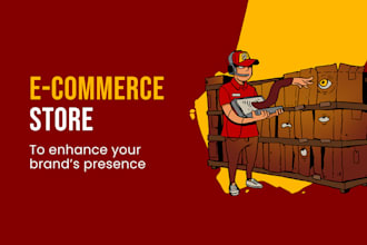 develop custom e commerce web or mobile app for your business with node react