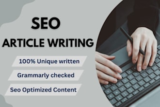 write SEO product description or review article