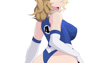 draw an illustration in sfw or nsfw anime style