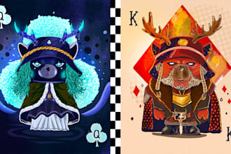 draw epic character fan art anime manga mascot