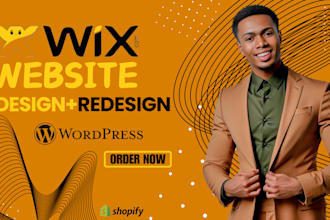 design and redesign wix website, build wordpress, ionos, odoo, zyro website