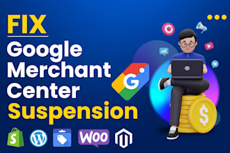 fix google merchant center suspension and misrepresentation