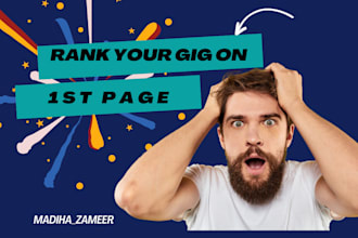 write gig description, title, tags, and setup fiverr gig profile