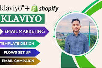 create unique klaviyo email flows, regular and SMS campaign