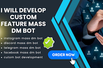 develop custom and complete automated mass messaging bot