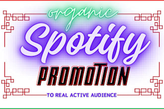 do organic spotify music promotion