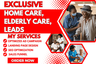 generate home care leads elderly care leads senior care leads health care leads