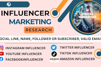find the best instagram, youtube, and tiktok influencer email lists