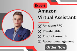 be your amazon fba private label virtual assistant and amazon account manager