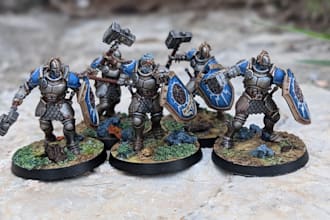 paint your warhammer 40k and age of sigmar miniature to your desired standard