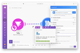 set up make com automation api integration zapier