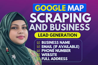 do google map scraping
