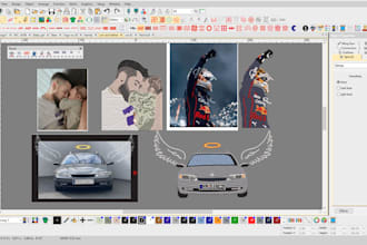 do embroidery digitizing , pes, dst,emb file with in 1 houre