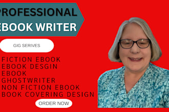 ghostwriter your nonfiction book and be your pro ebook writer